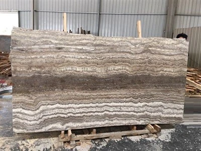 Tíleanna Travertine Dorcha
