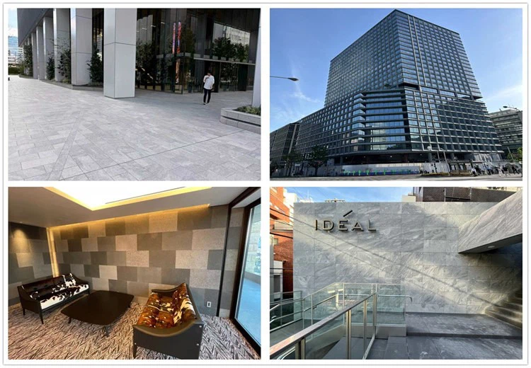 Zhenhao stone supplied granite wall and floor project Zhenhao stone supplied granite wall and floor project