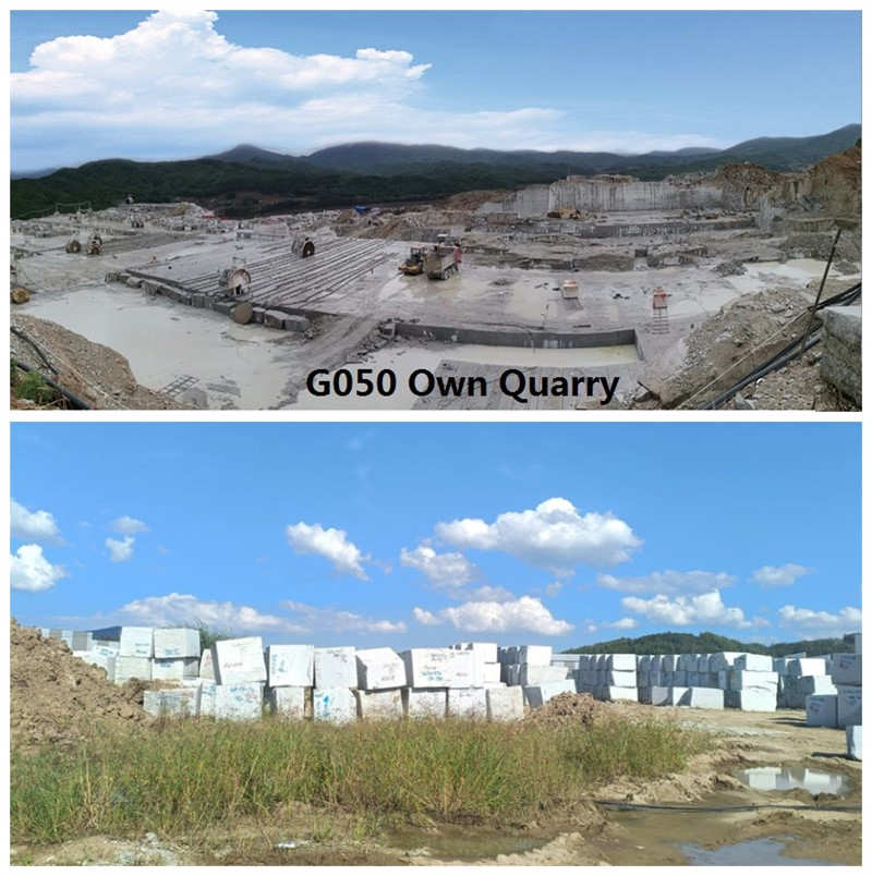 G050 jilin white granite quarry and block yard G050 jilin white granite quarry and block yard