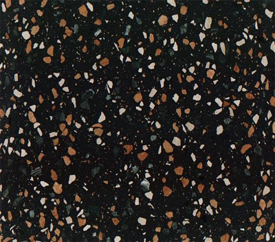 Urlár seomra folctha tíl terrazzo dubh